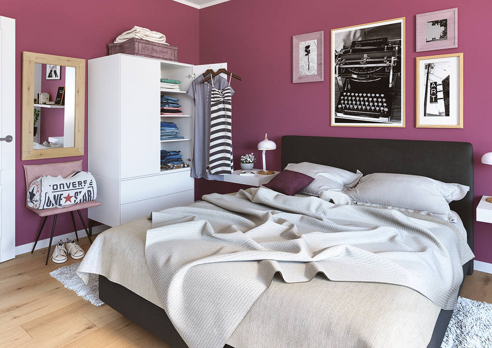 Kleine Zimmer einrichten Homepoet GmbH Moderne Wohnzimmer