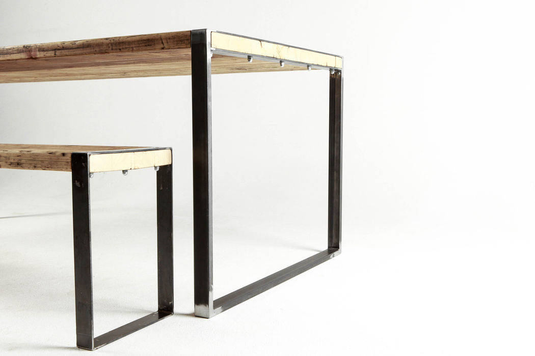 Dining table set raw bjørnkarlsson furniture esszimmertische holz braun