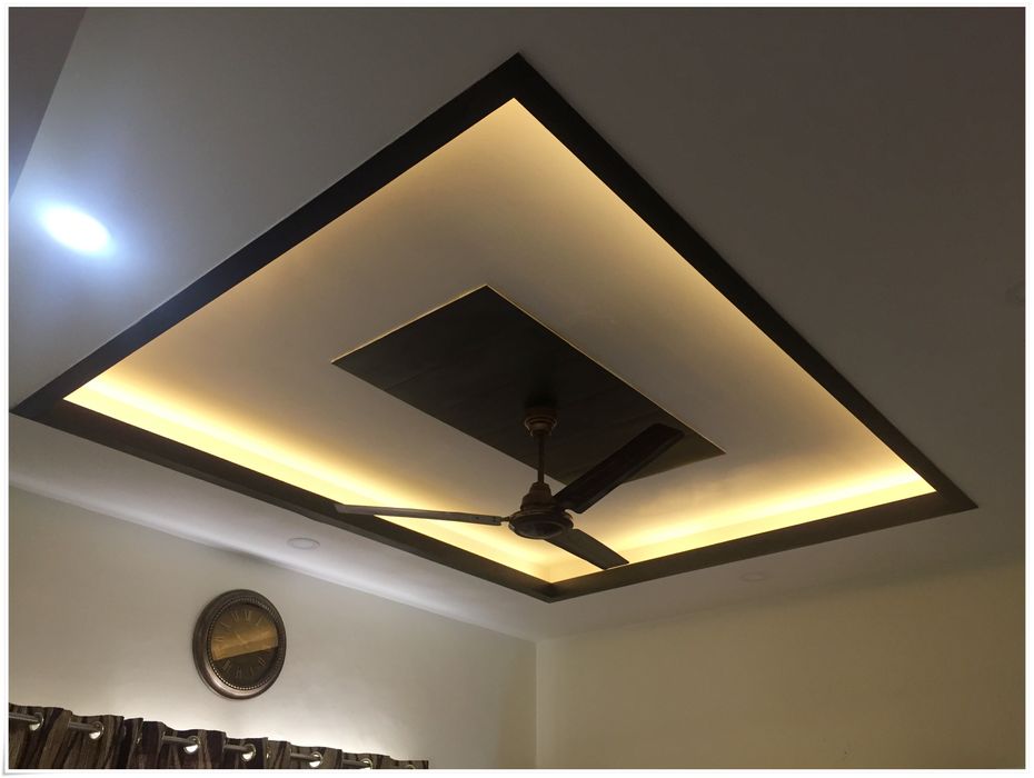 False ceiling in the dining u and i designs modern dining room | homify