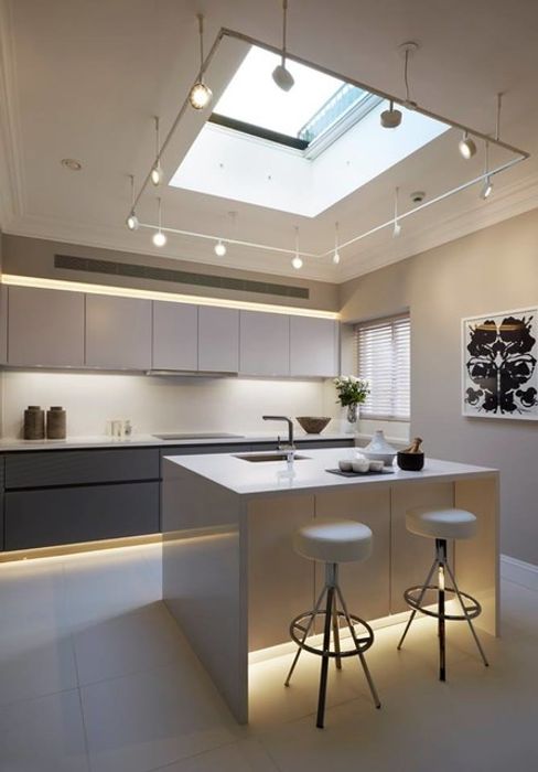 Trabajos residenciales bajo las tecnologías de iluminación wieland