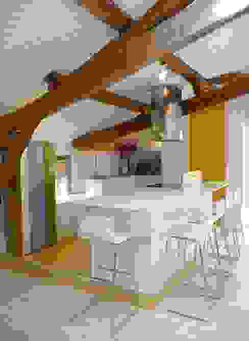 résidence secondaire : loft à la campagne, Modularoom Modularoom Кухня