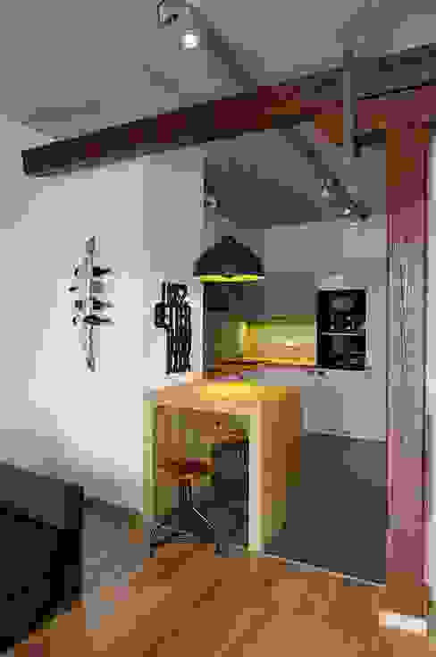 ARTEMA PRACOWANIA ARCHITEKTURY WNĘTRZ Industrial style kitchen