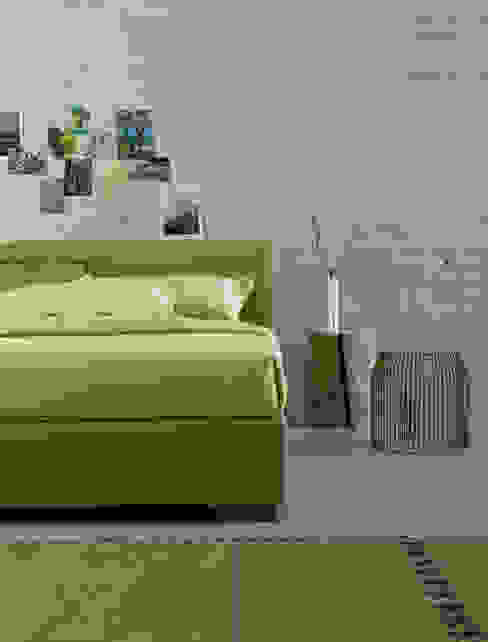 il letto imbottito e accogliente e