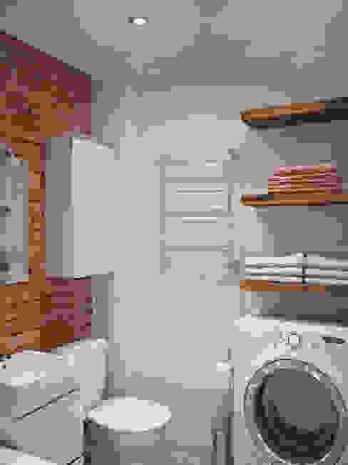 Лофт в небольшой квартире, MEL design MEL design Ванна кімната