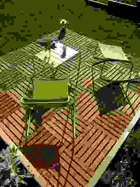 Terrasse caillebotis Constans Paysage Jardin minimaliste salon coloré,salon métal,terrasse bois,terrasse,caillebotis,jardin