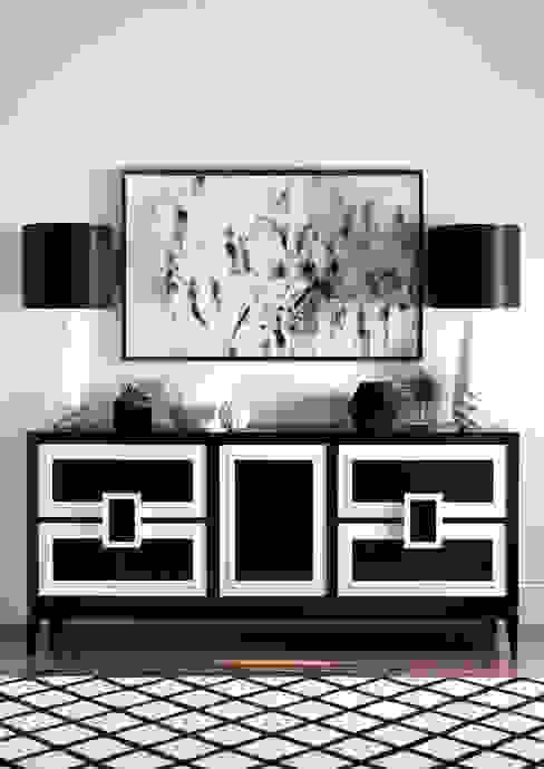 SS16 Style Guide - Refined Monochrome Collection - Hallway: modern  by LuxDeco, Modern   