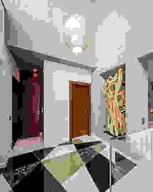 Moradia Algarve 2013 Atelier Ana Leonor Rocha Corredores, halls e escadas modernos