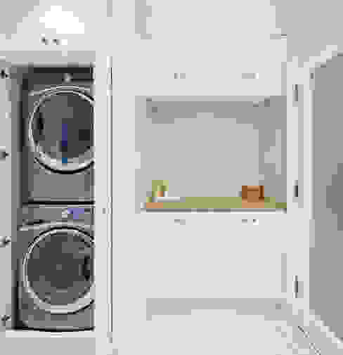 Laundry - Custom Cabinets STUDIO Z Modern bathroom White