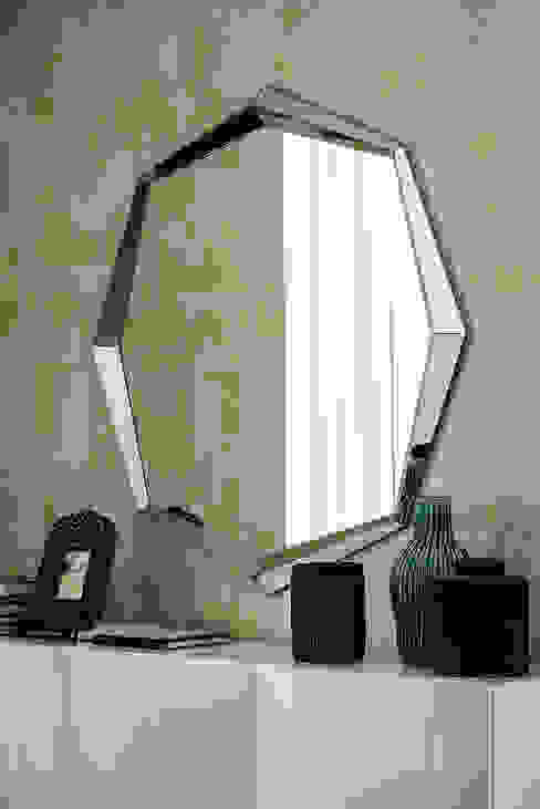 EMERALD IQ Furniture Sala de estarAcessórios e Decoração Vidro Metalizado/Prateado bathroom mirror