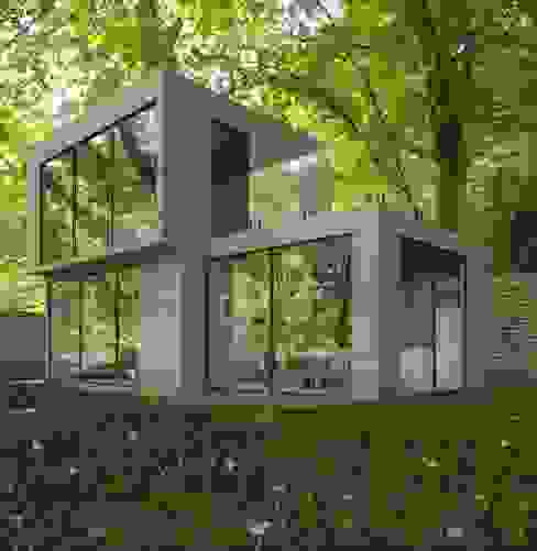Fotos De Fachadas De Casas De Dos Pisos Pequenas Con Jardin Jpg 500 332 Fachadas Casas Minimalistas Fachadas De Casas Modernas Casas Modernas
