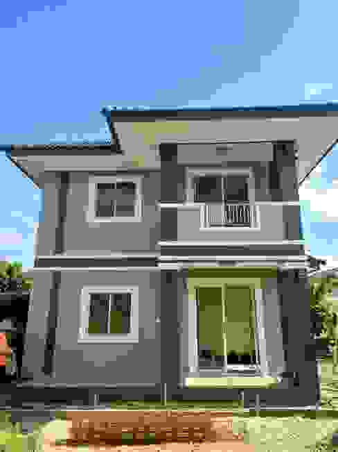 บ าน 2 ช นสไตล โมเด ร นจาก จ งหว ด น าน สร างได ในงบประมาณไม เเพง homify