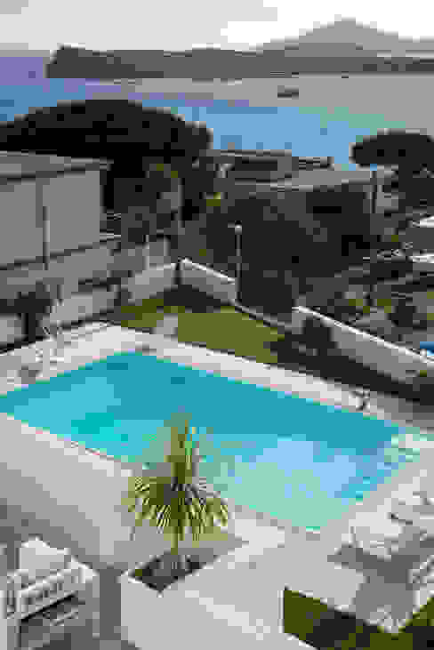 Giardino manuarino architettura design comunicazione Giardino con piscina Marmo piscina in giardino,terrazza su tetto,travertino,panorama,villa,luxury home