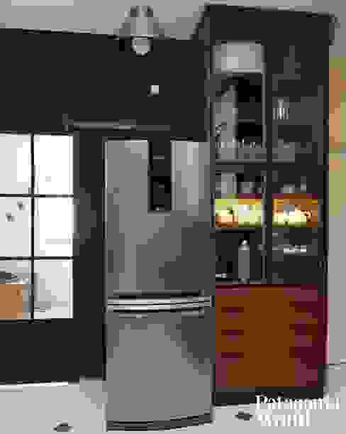 Diseño de cocina a medida con muebles de melamina en Pacheco | homify