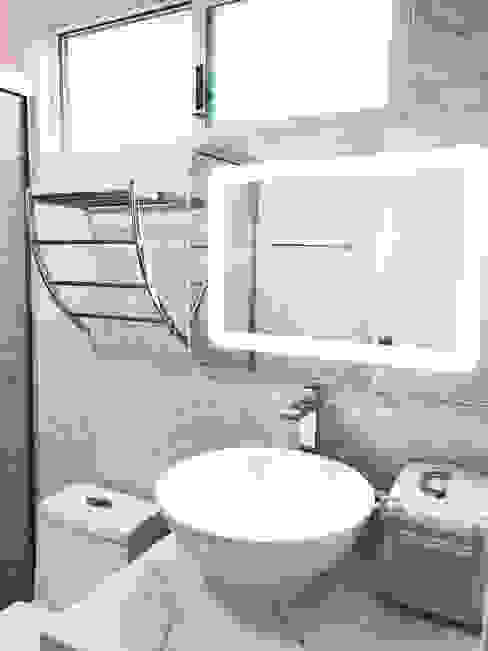 Remodelación de un baño pequeño de estilo moderno en CDMX | homify