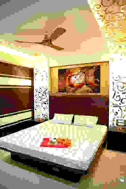 Master Bedroom Neha Dharkar Modern style bedroom Beige