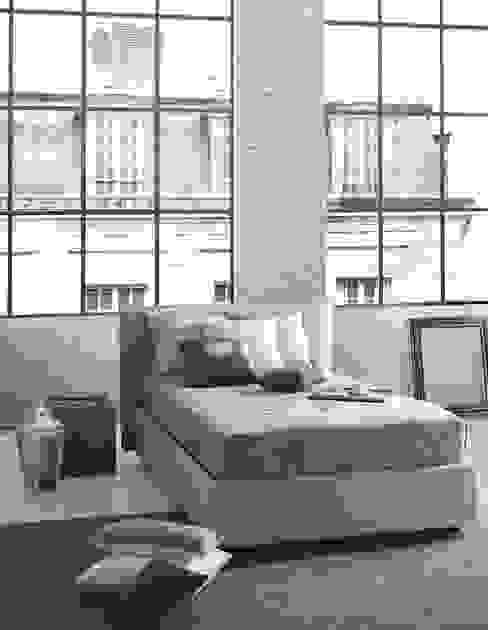 letto imbottito su misura Arreda Interni srl Camera da letto moderna letto imbottito, testate su misura
