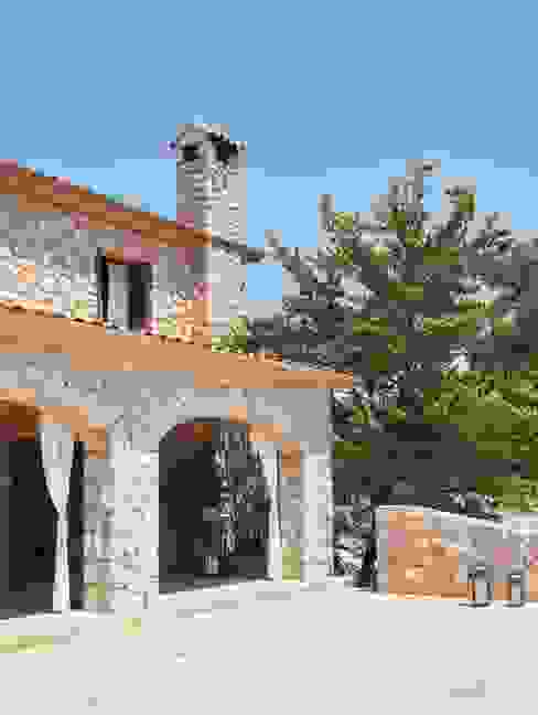 Holiday Villa in Costitx, Mallorca, CR Ramon projectes 2006 S.L CR Ramon projectes 2006 S.L Mediterrane muren & vloeren Steen Beige