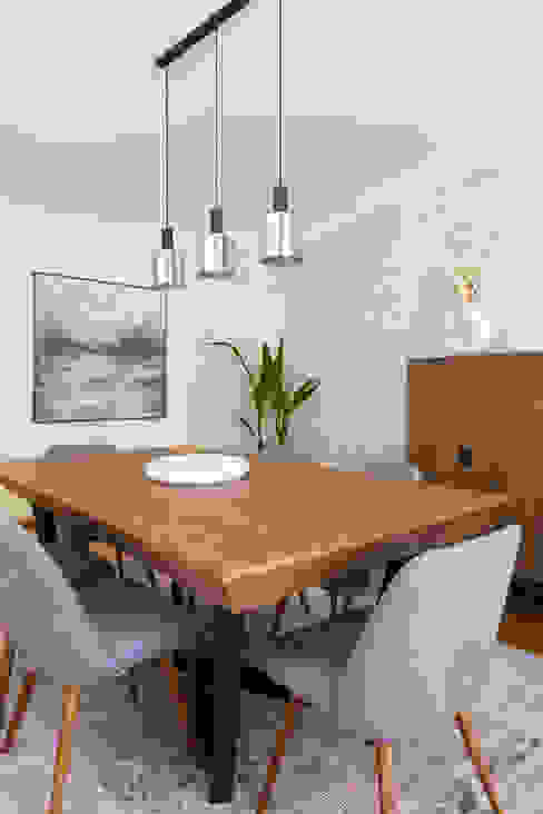 Sala de Jantar Traço Magenta - Design de Interiores Salas de jantar modernas Projeto,Sala,de,Jantar,Lisboa,TraçoMagenta,Design,Interiores,Decor,Mobiliário