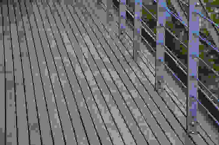 Teak Terrasse BioMaderas GmbH Balkon, Veranda & Terrasse