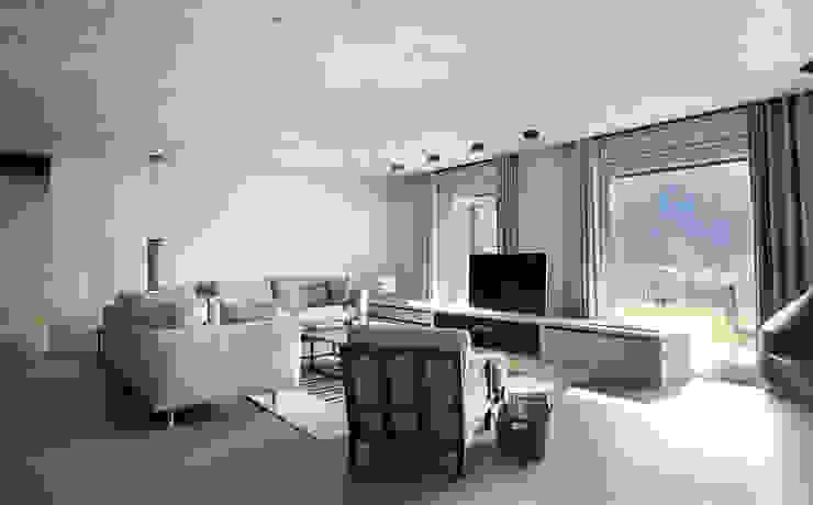 El continente y el contenido, Coblonal Arquitectura Coblonal Arquitectura Scandinavian style living room