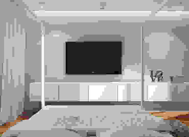 Minimalist bedroom by Angelina Alekseeva Minimalist