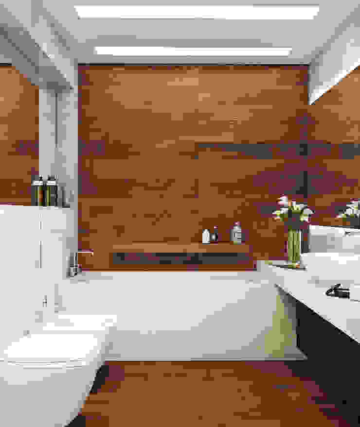 Minimalist style bathroom by Angelina Alekseeva Minimalist