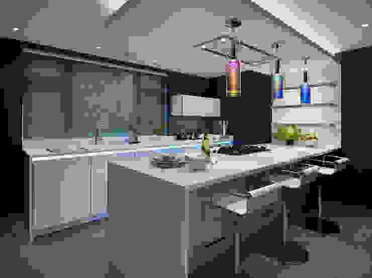 Buckland Crescent Living in Space Kitchen