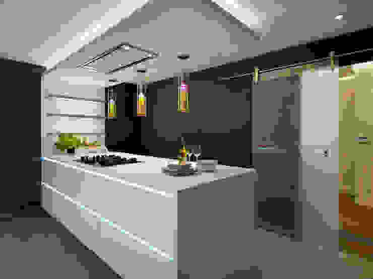 Buckland Crescent Living in Space Kitchen