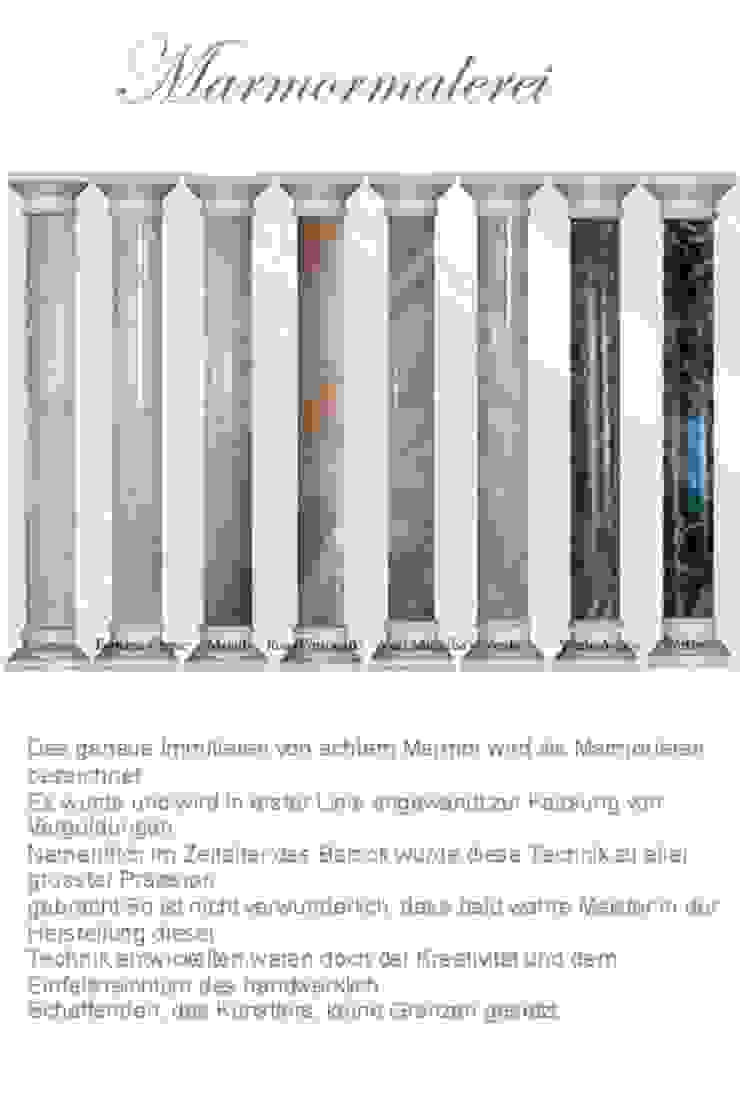 Marmor gemalt so edel wie echter Achim Steudter Illusionen mit Farbe Flur, Diele & TreppenhausAccessoires und Dekoration