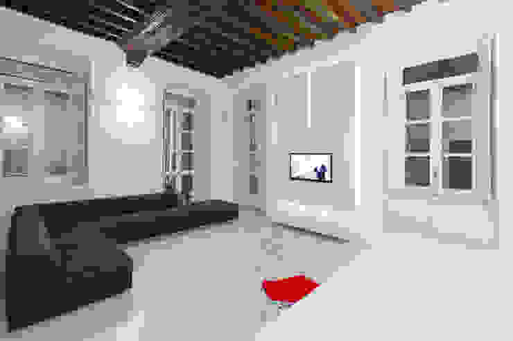 U:BA house, Comoglio Architetti Comoglio Architetti Wohnzimmer