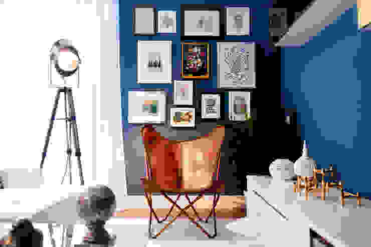 Remodelación de Salón y Entrada de una Hermosa Vivienda Unifamiliar, www.rocio-olmo.com www.rocio-olmo.com Mediterrane Wohnzimmer