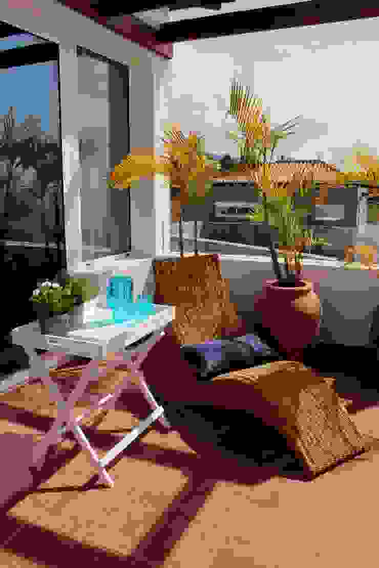 Decoración villa, Tatiana Doria, Diseño de interiores Tatiana Doria, Diseño de interiores Mediterraner Balkon, Veranda & Terrasse