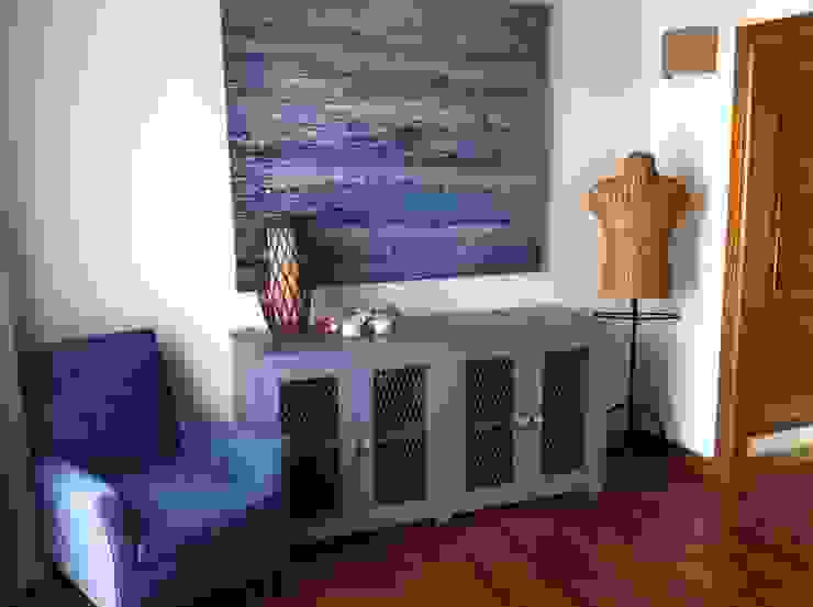 Tatiana Doria, Diseño de interiores Mediterranean corridor, hallway & stairs