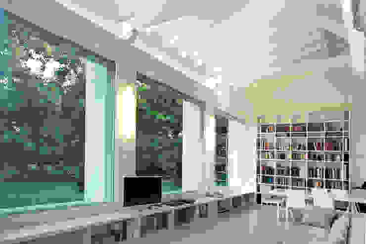 Interior design - Glass Cube - Padova Italy, IMAGO DESIGN IMAGO DESIGN Varandas, alpendres e terraços modernos