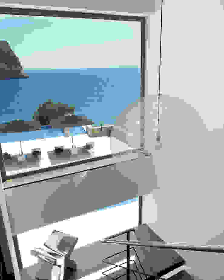 House at Andratx Corredores, halls e escadas minimalistas por Octavio Mestre Arquitectos Minimalista