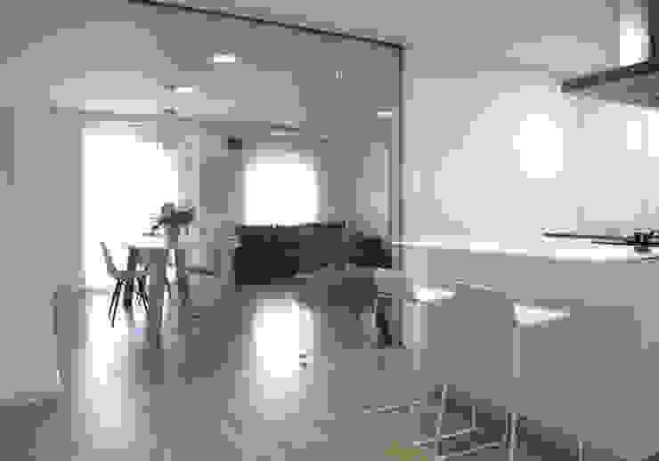 Vivienda El Cabanyal, Enblanc Enblanc Moderne Küchen