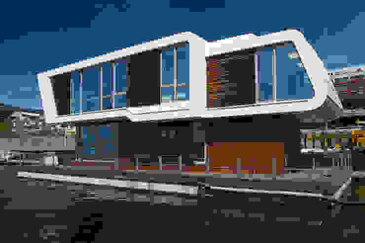 FLOATING HOMES Eclectic style houses