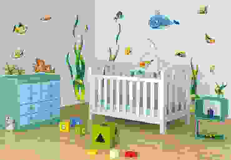 Wandtattoo - MegaPack Unterwasserwelt K&L Wall Art Moderne Kinderzimmer Accessoires und Dekoration