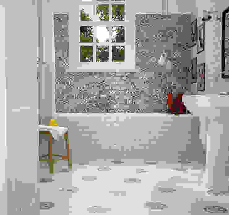 Equipe Ceramicas Eclectic style bathroom Ceramic