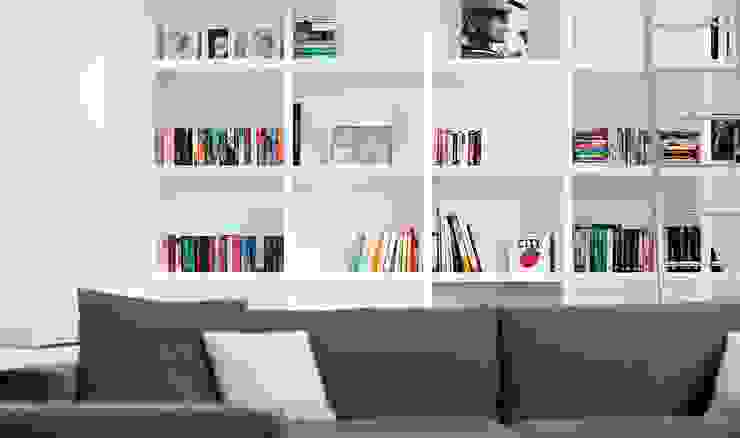 monovolume architecture + design Salas de estilo moderno