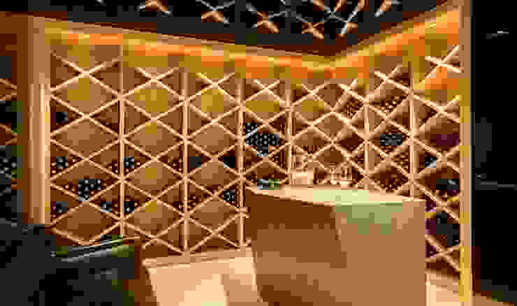 monovolume architecture + design Bodegas de vino de estilo moderno