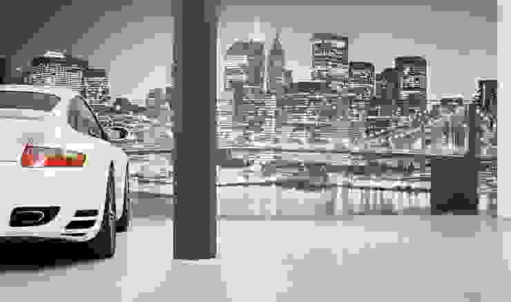 monovolume architecture + design Garajes y galpones de estilo moderno