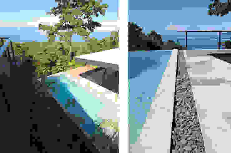 PAVONES SURF LODGE Filippo Ratini architetti Piscina moderna