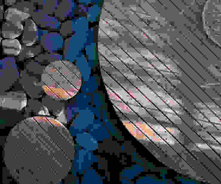 Southbank, London Varandas, marquises e terraços modernos por Urban Roof Gardens Moderno