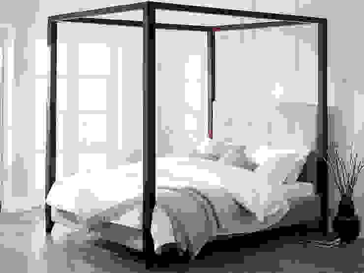 Florence Darkwood Bed homify Modern style bedroom Beds & headboards