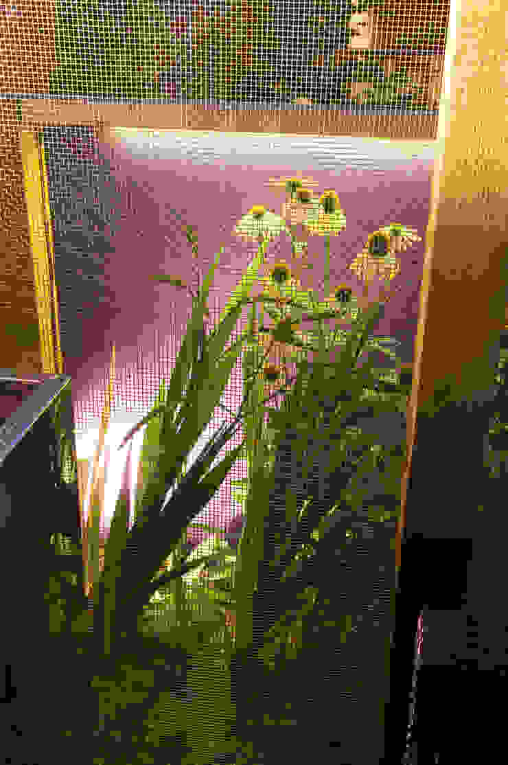 Party garden in Sevenoaks, Kent Giardino moderno di Earth Designs Moderno