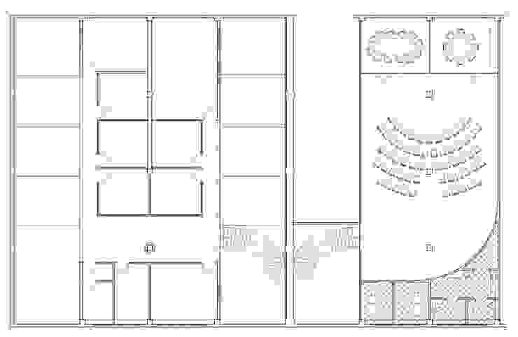 uffici e showroom CHRISTIAN THEILL DESIGN Complesso d’uffici moderni