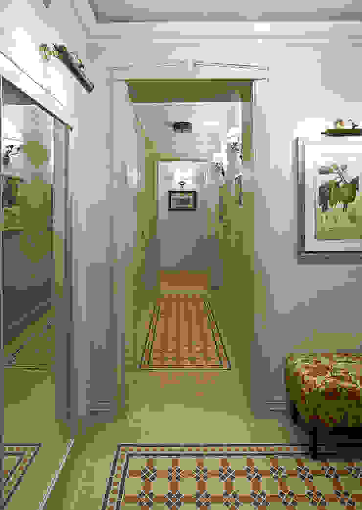 Территория комфорта, VVDesign VVDesign Classic style corridor, hallway and stairs