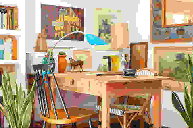 Escritórios mediterrânicos por Casa Josephine Mediterrânico