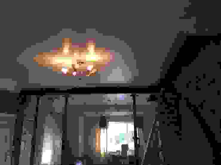 Ceiling with circles built in homify